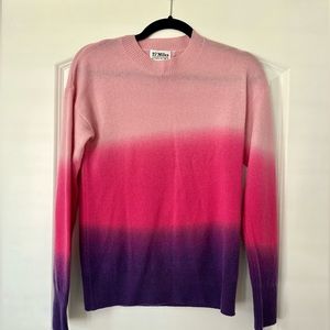 27 Miles Malibu Tait Ombre Cashmere Sweater In Twilight